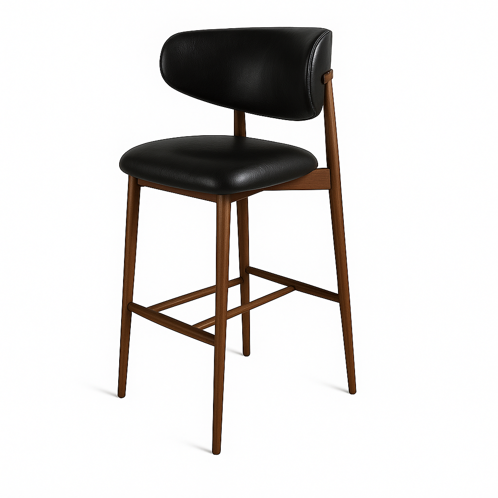 Barhocker aus Leder | Modell OLE